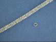 Sterling Silver 4mm Turkish Daisy Spacer.
