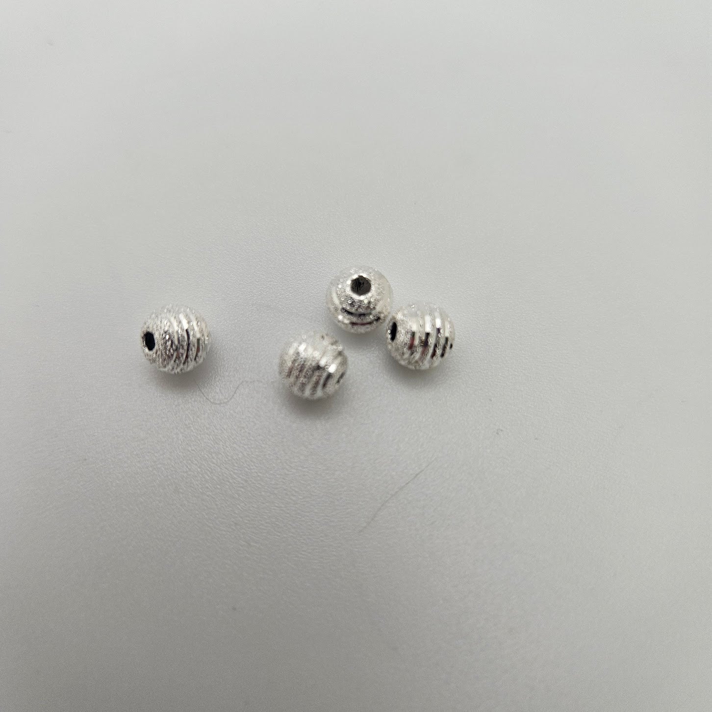 Sterling Silver 6mm Fancy Multi-Cut Single.