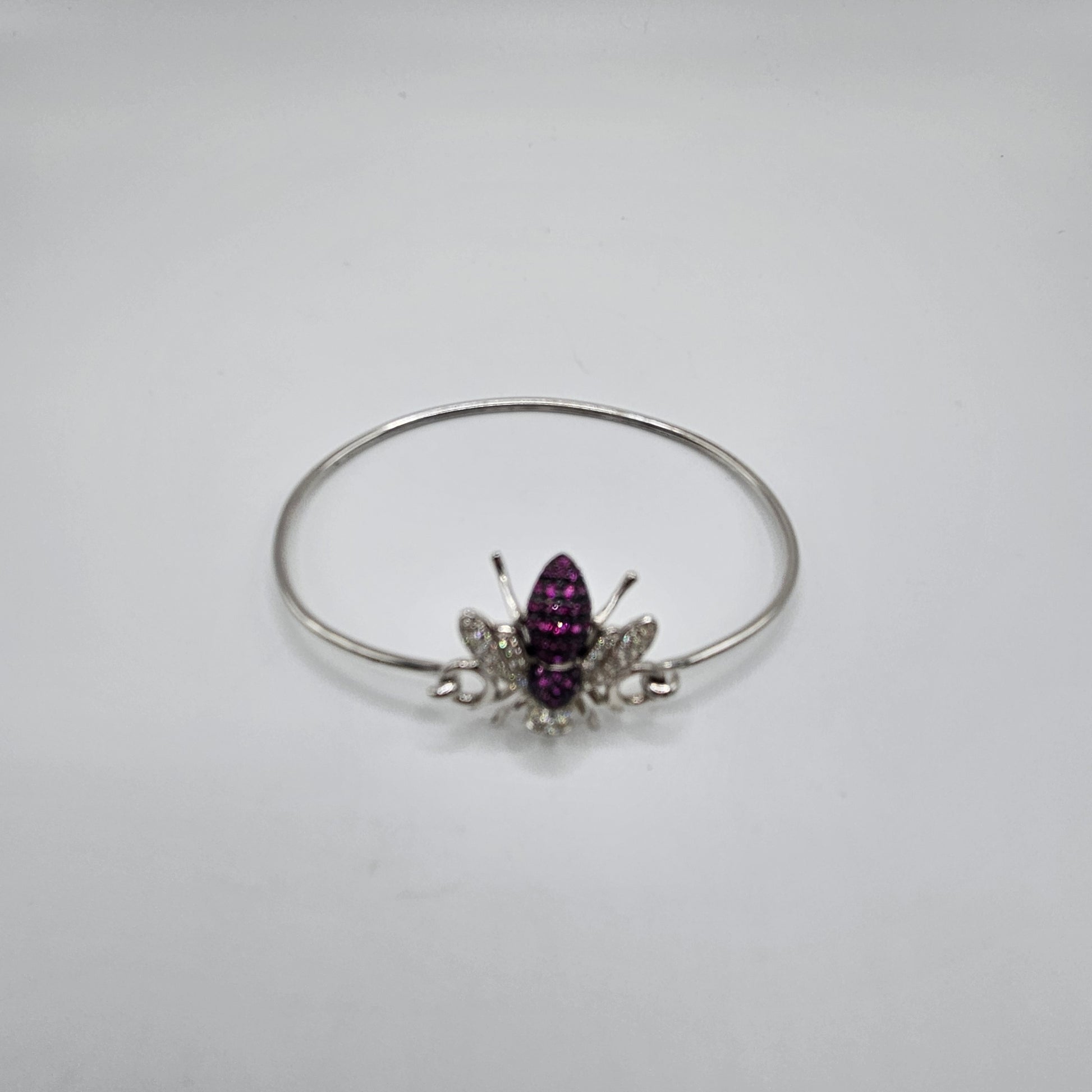 Sterling Silver Bumblebee Bracelet.