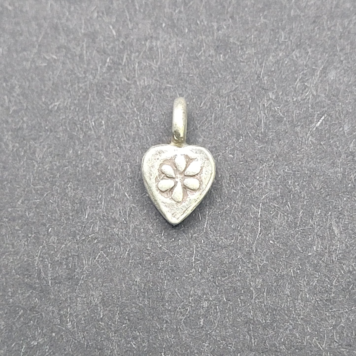 Sterling Silver Dainty Flower Charm.
