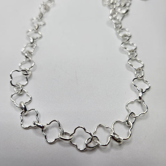 Sterling Silver Large Maruchan Tile Chain By The Foot.