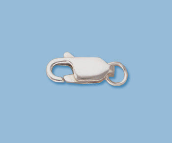 Sterling Silver Lobster with Ring 12x4mm.