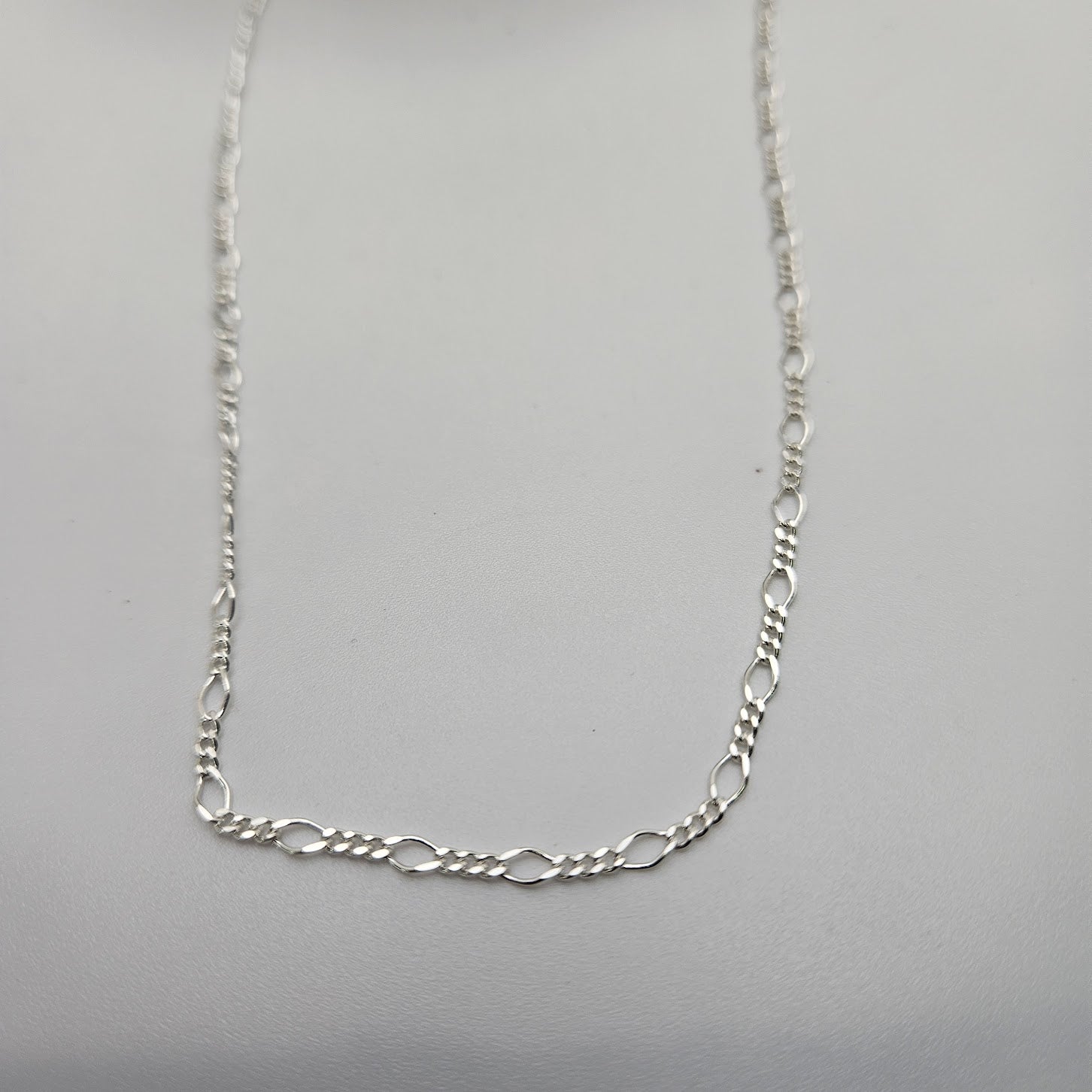 Sterling Silver Small Long and Curb Chain By The Foot – Crystal Castle ...