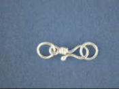 Sterling Silver Very Small J Hook 12mm.