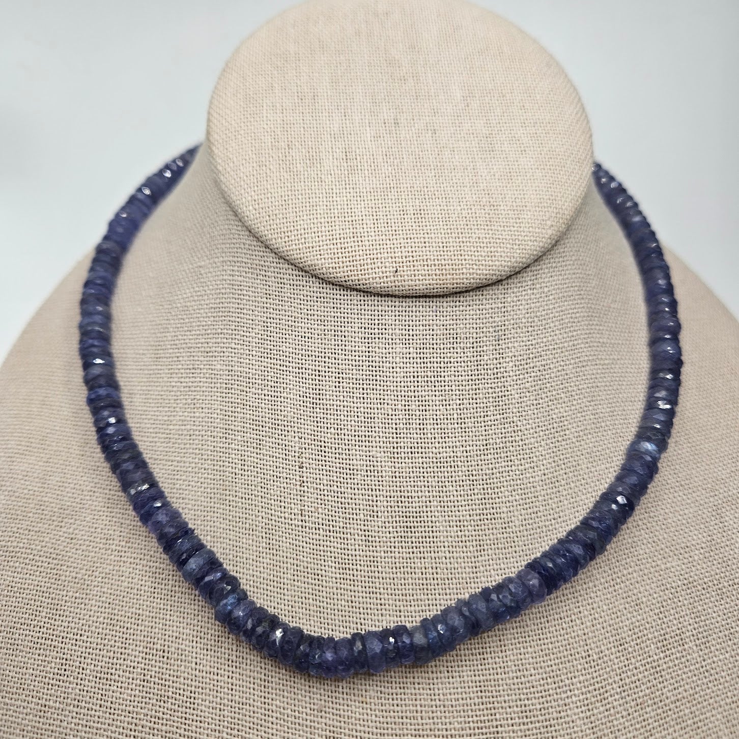 Tanzanite Faceted Bead Strand.