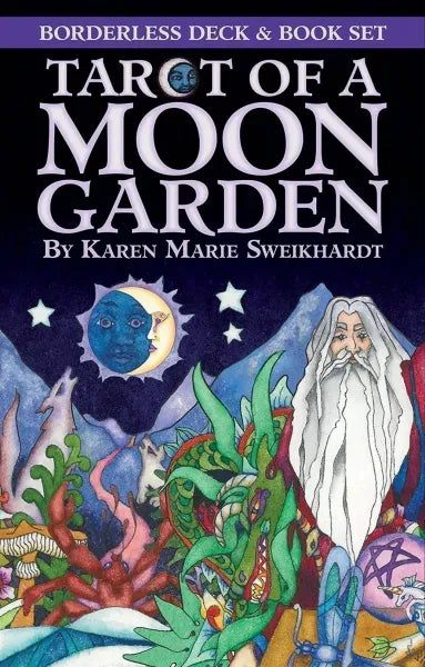 Tarot of a Moon Garden Deck and Book Set.