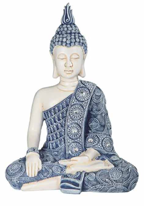 Thai Meditating Buddha Statue.