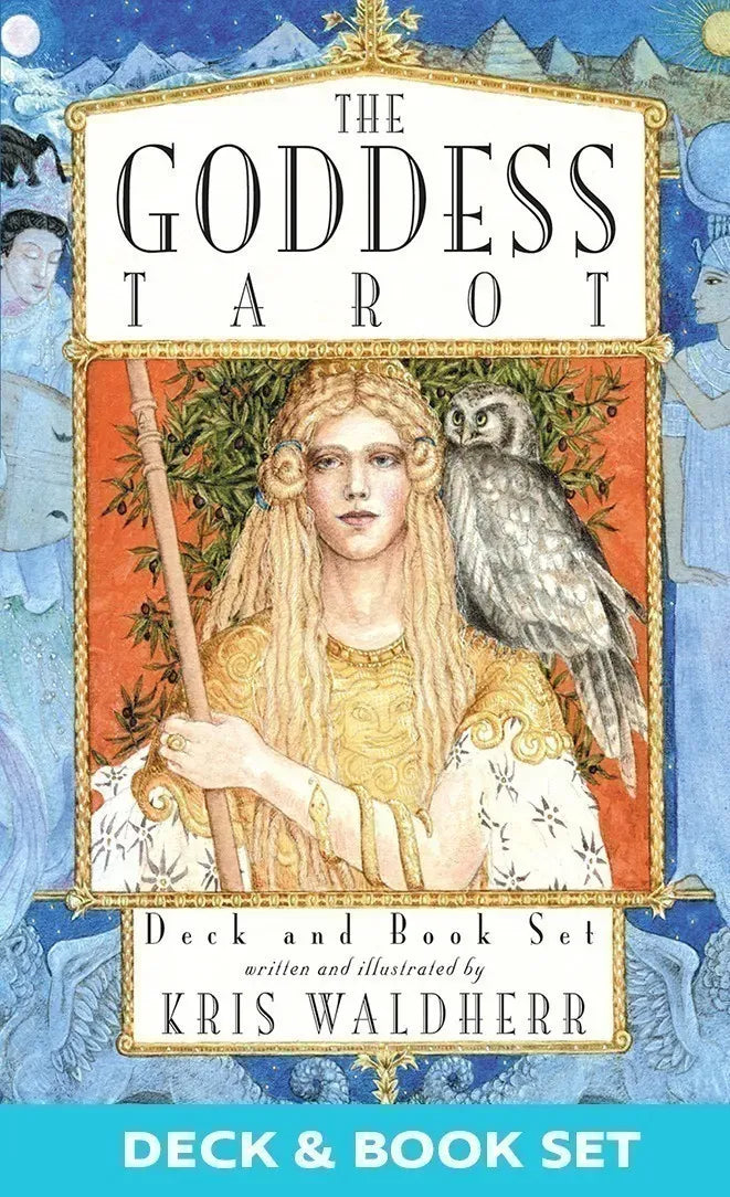 The Goddess Tarot Deck and Book Set.