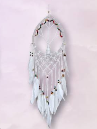 Tree of Life Bead Dream Catcher 13 inch.