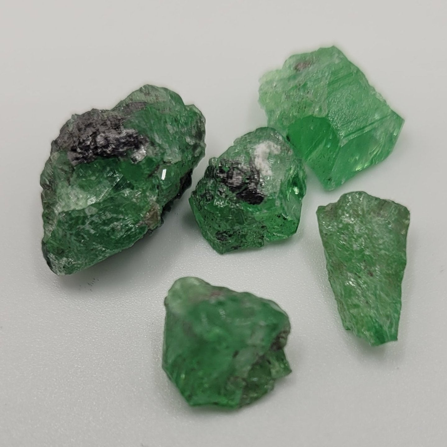 Tsavorite Garnet Small Rough Stone.