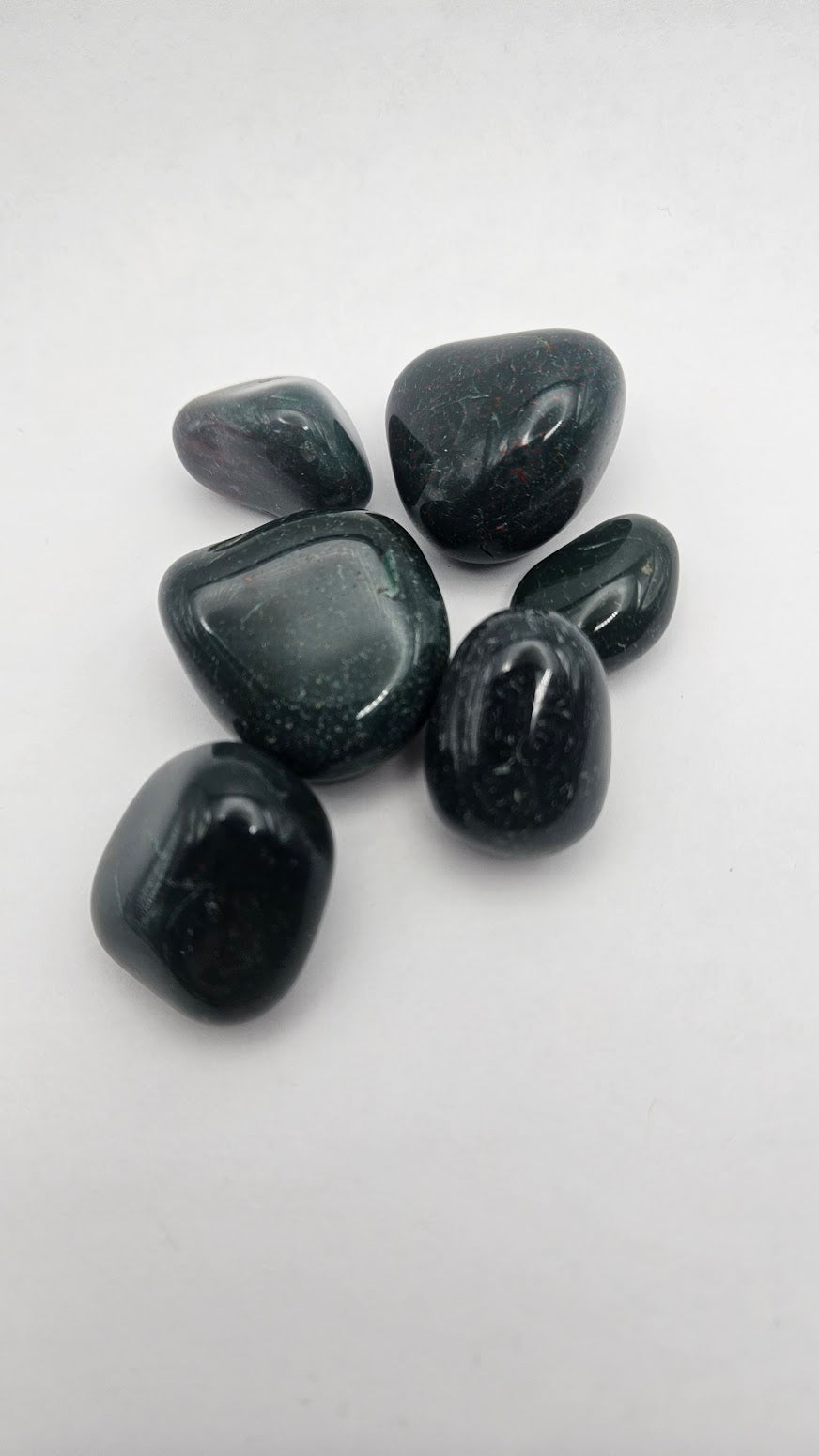 Tumbled Bloodstone.