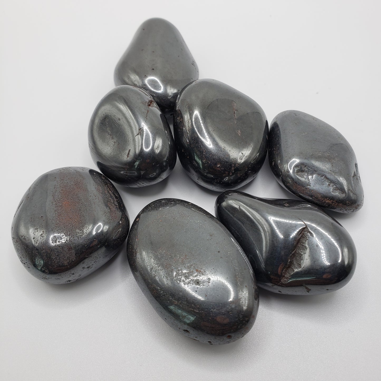 Tumbled Hematite Stone.