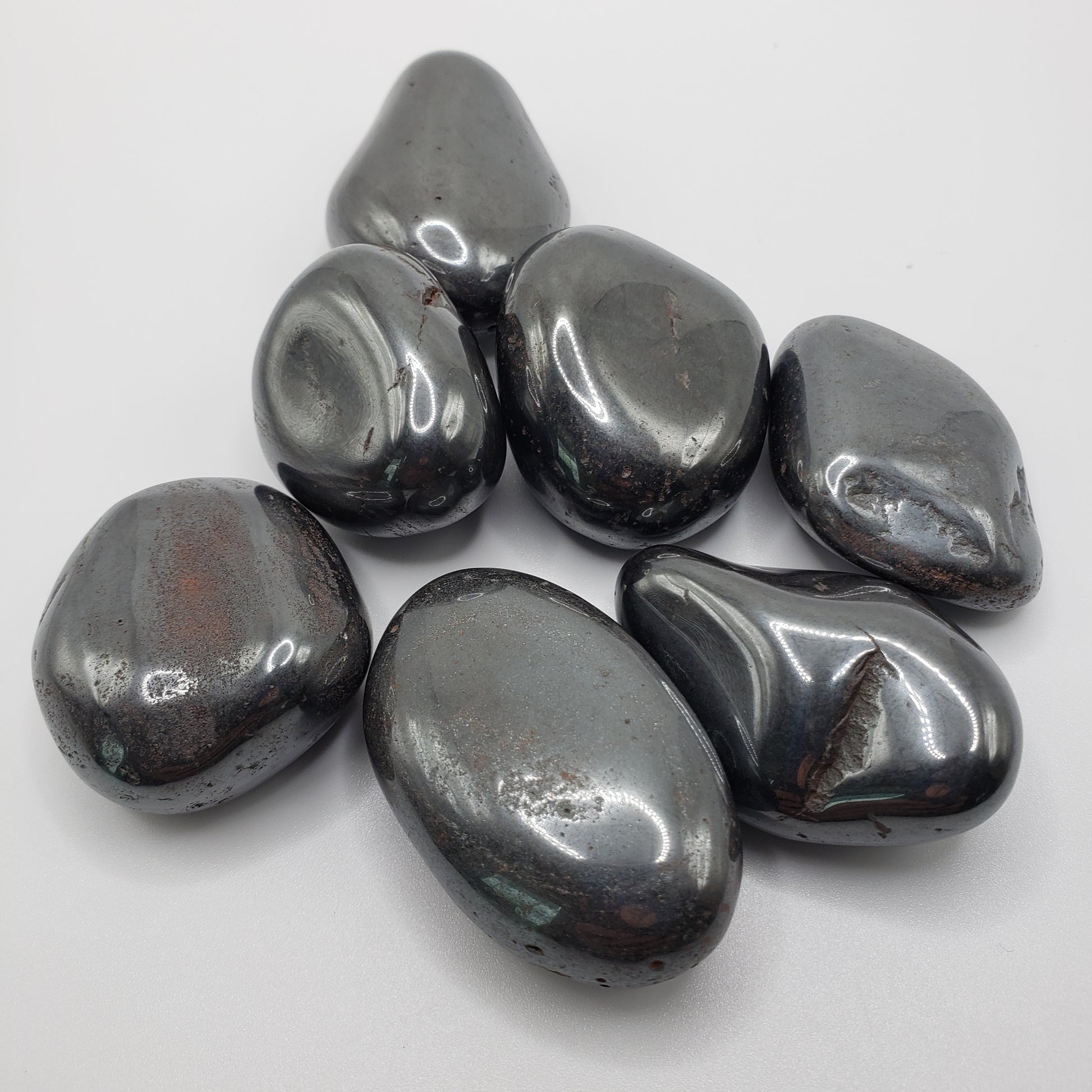 Tumbled Hematite Stone.