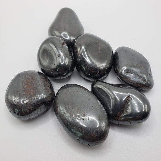 Tumbled Hematite Stone.