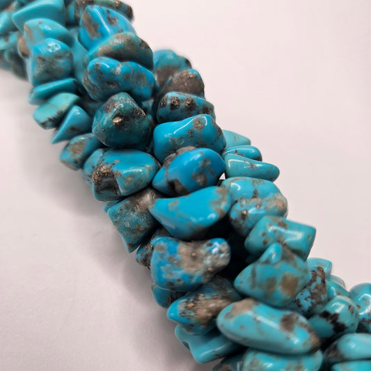 Turquoise Chunk Strand.