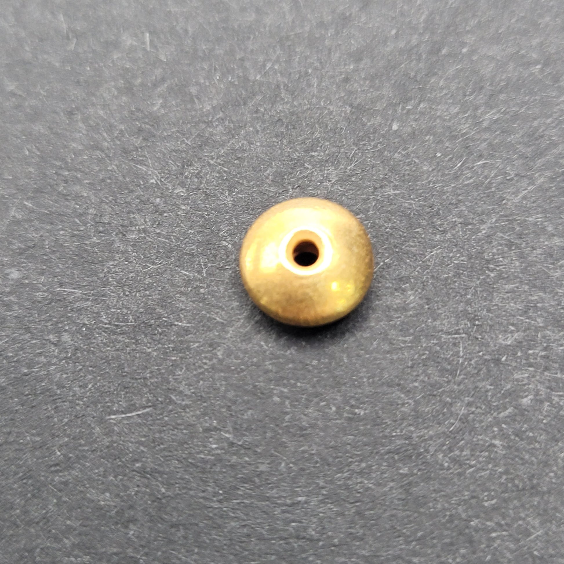 Vermeil Donut Spacer Bead.