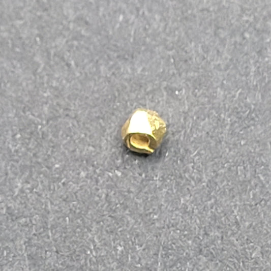 Vermeil Small Nugget Bead Sold Individually.