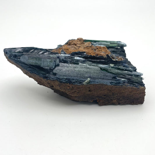Vivianite On Rough Specimen.