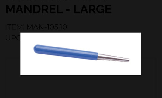 WIRE WRAP RING MANDREL LARGE