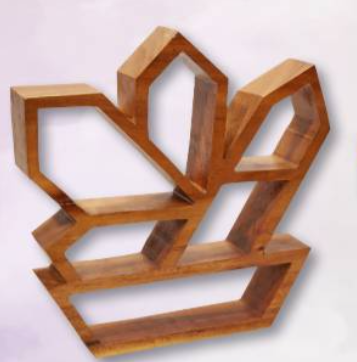 Wooden Quartz Shelf 30cm.
