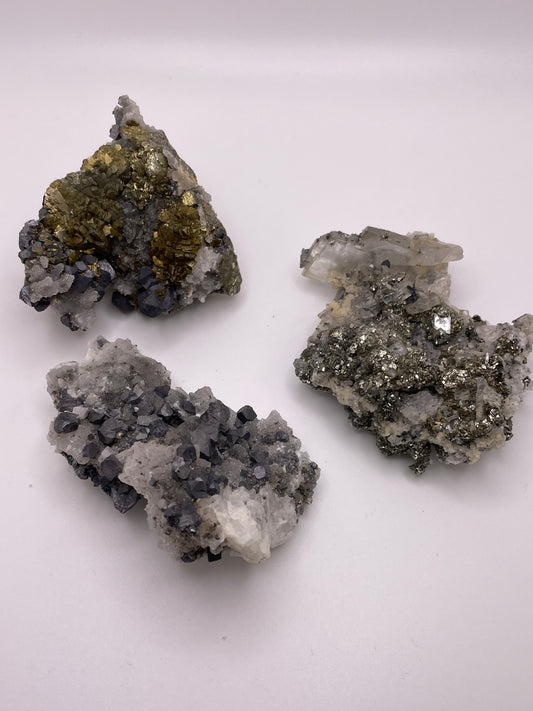 Medium Sphalerite and Pyrite Specimen