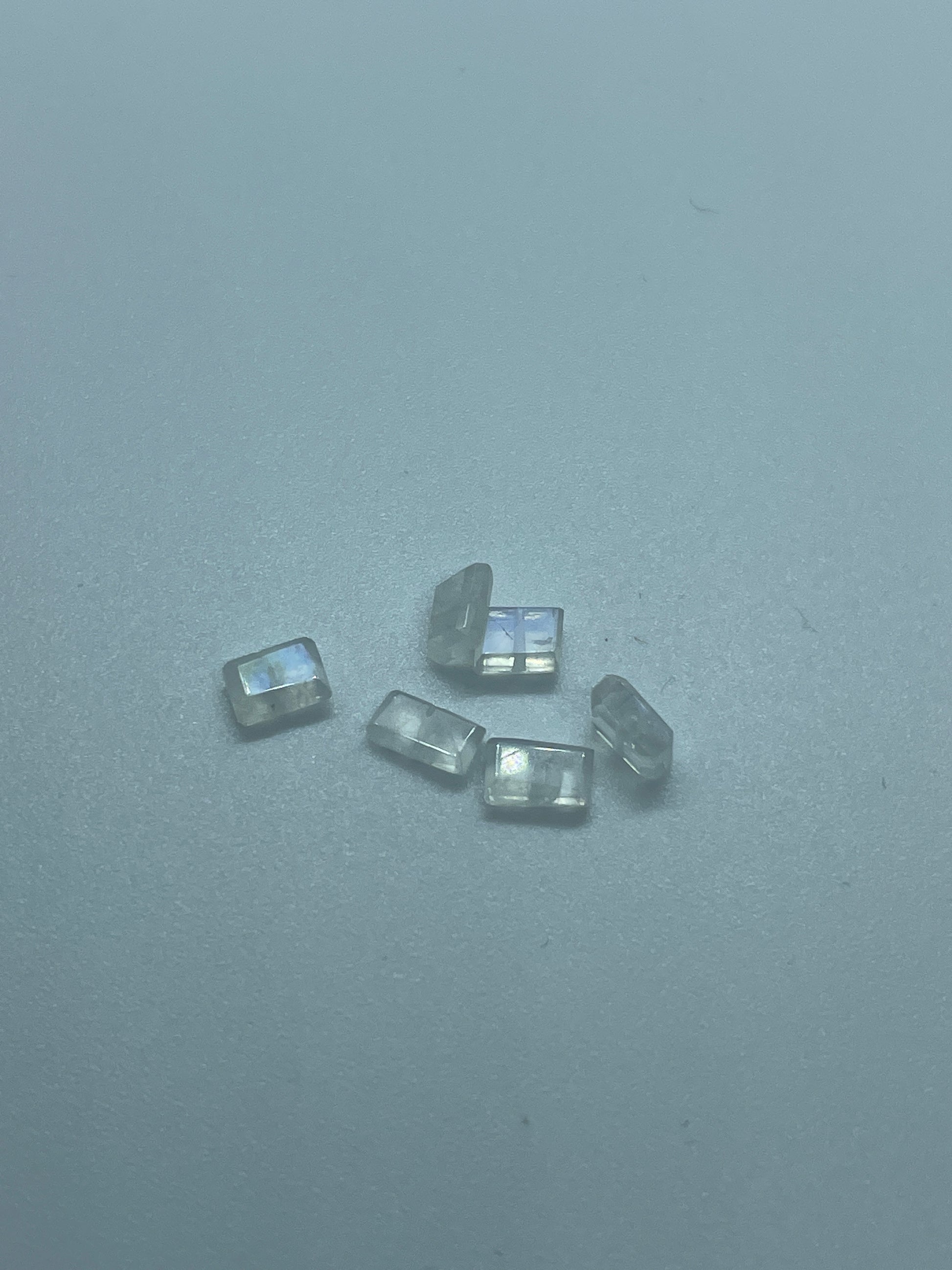 7-10mm Moonstone Square Single Bead
