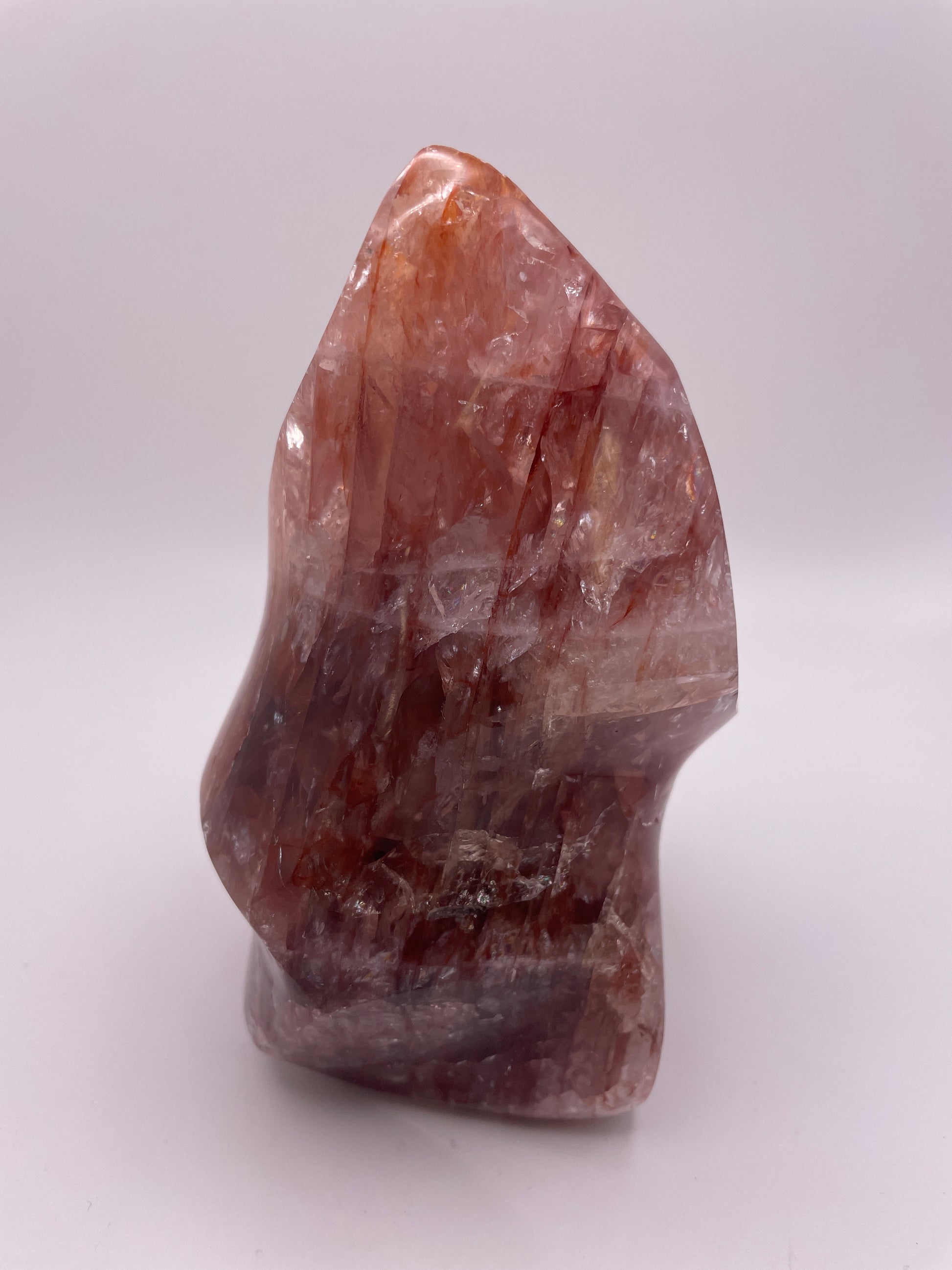 Hematoid Quartz Flame