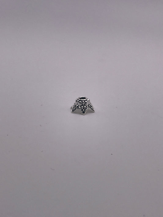 Pewter Bubbly Bead Cap .45