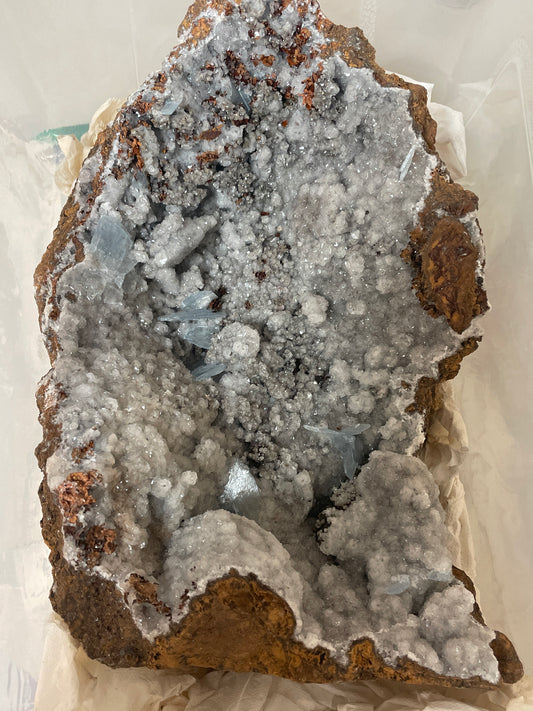 Blue Baryte Specimen 12
