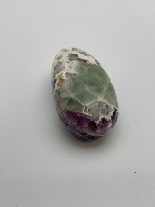 Fluorite Polished Hand Stone A