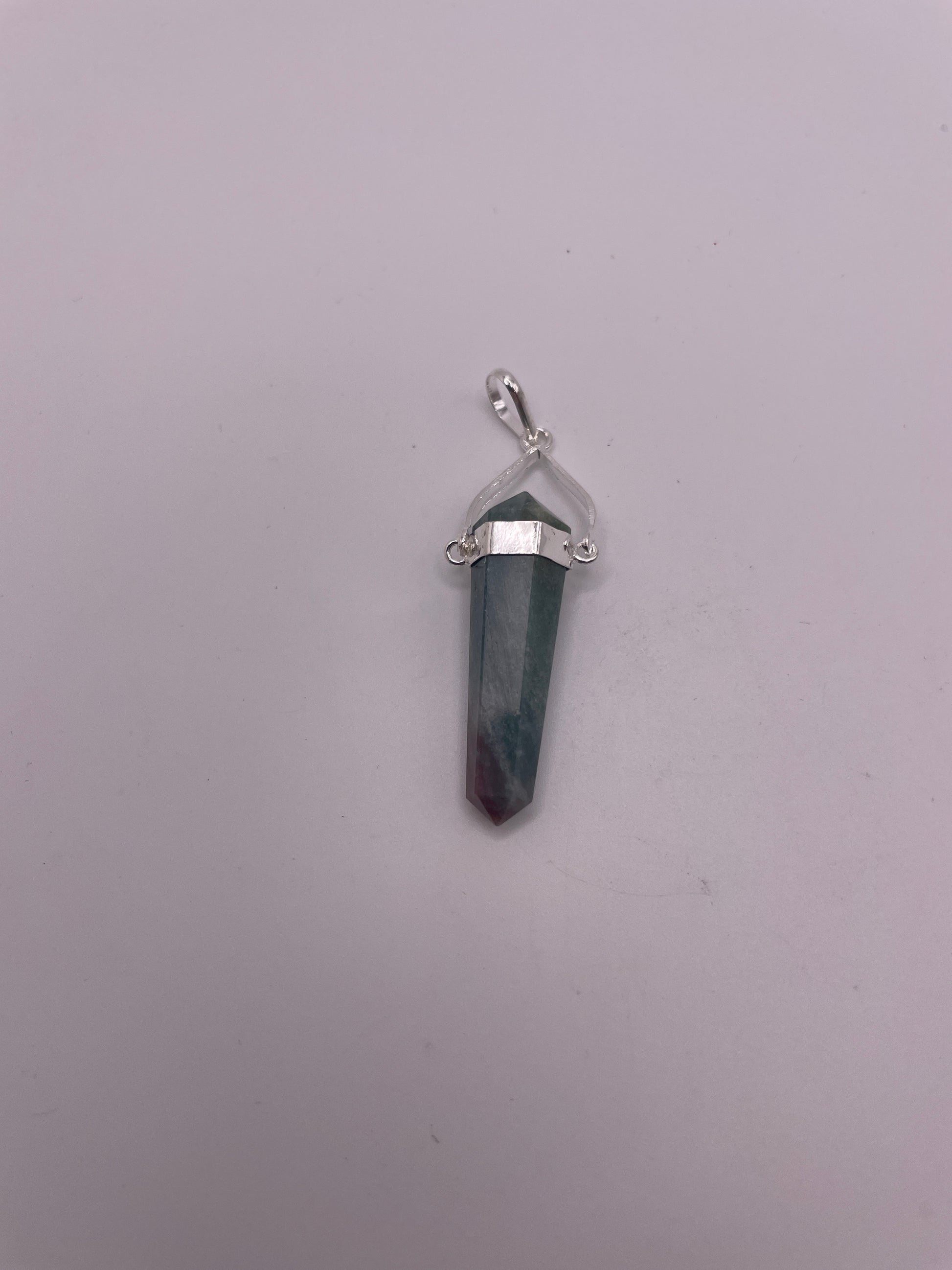 Fancy Jasper Point Pendant