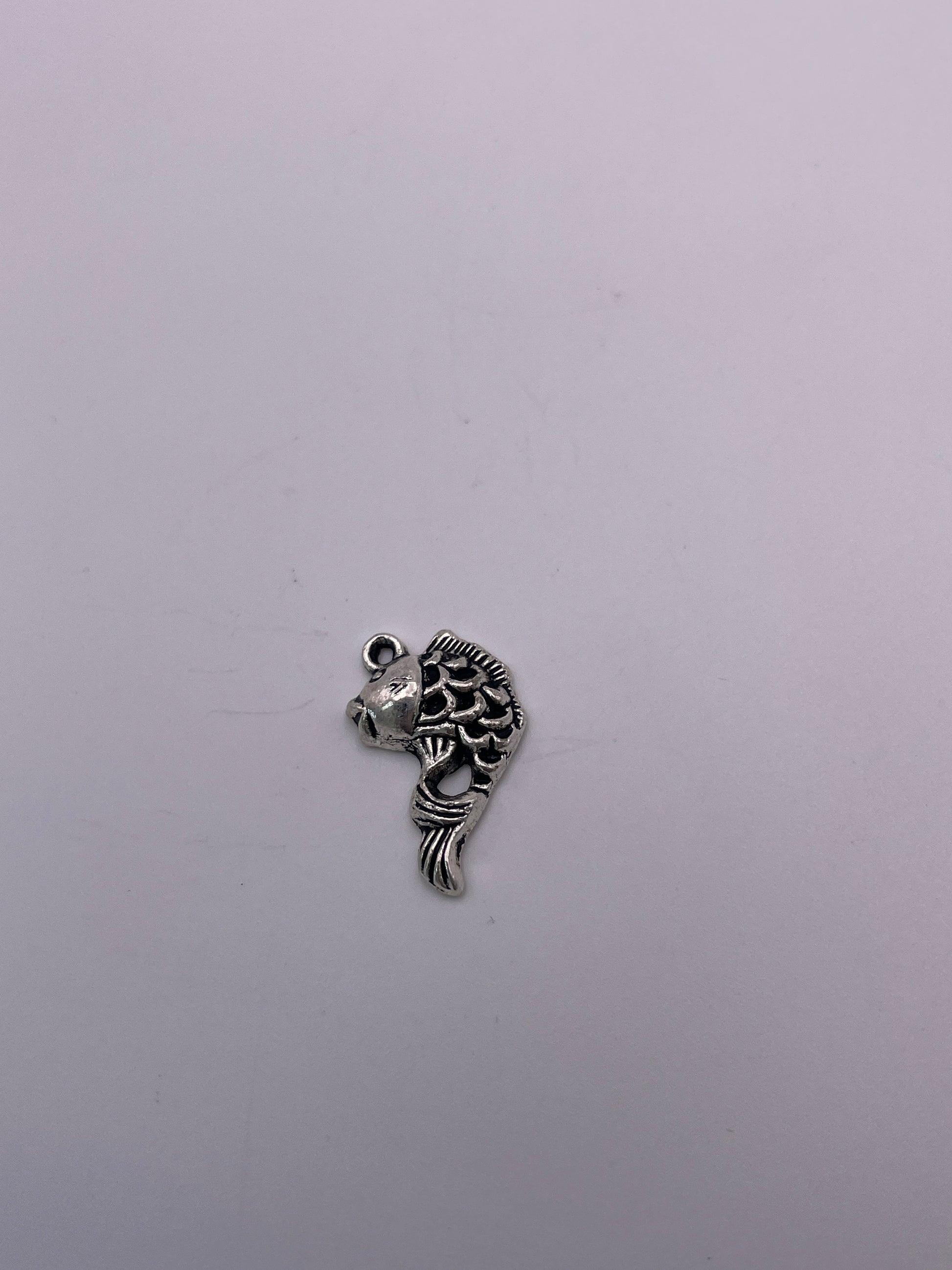 Pewter Fish Charm .95