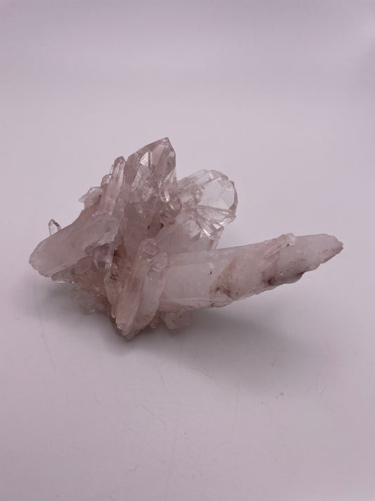 Medium Pink Lemurian Quartz Cluster 4