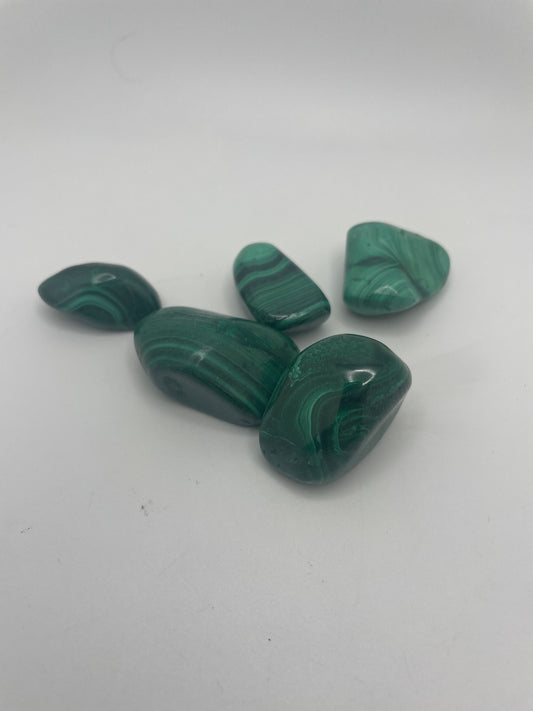 Small Malachite Tumbled Stone