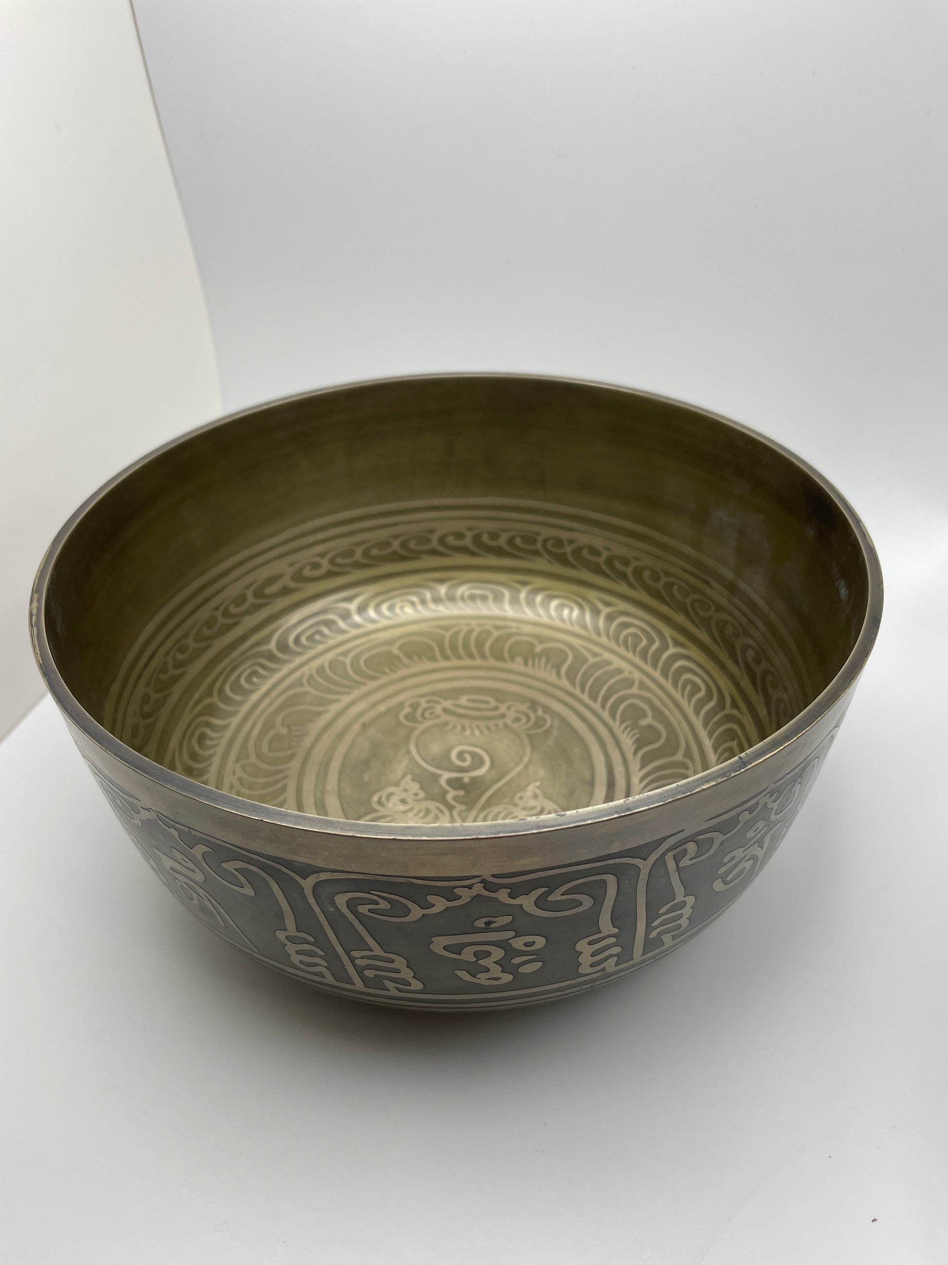 Singing Bowl 7.75” Old Handmade