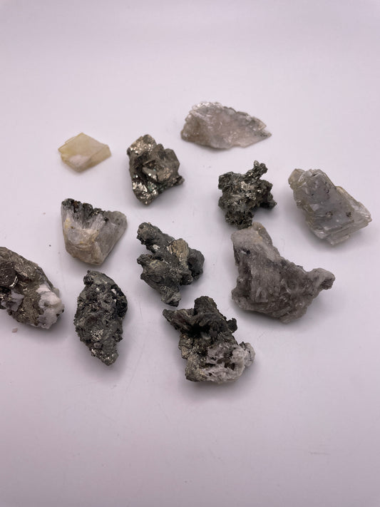 Pyrite On Baryte Small