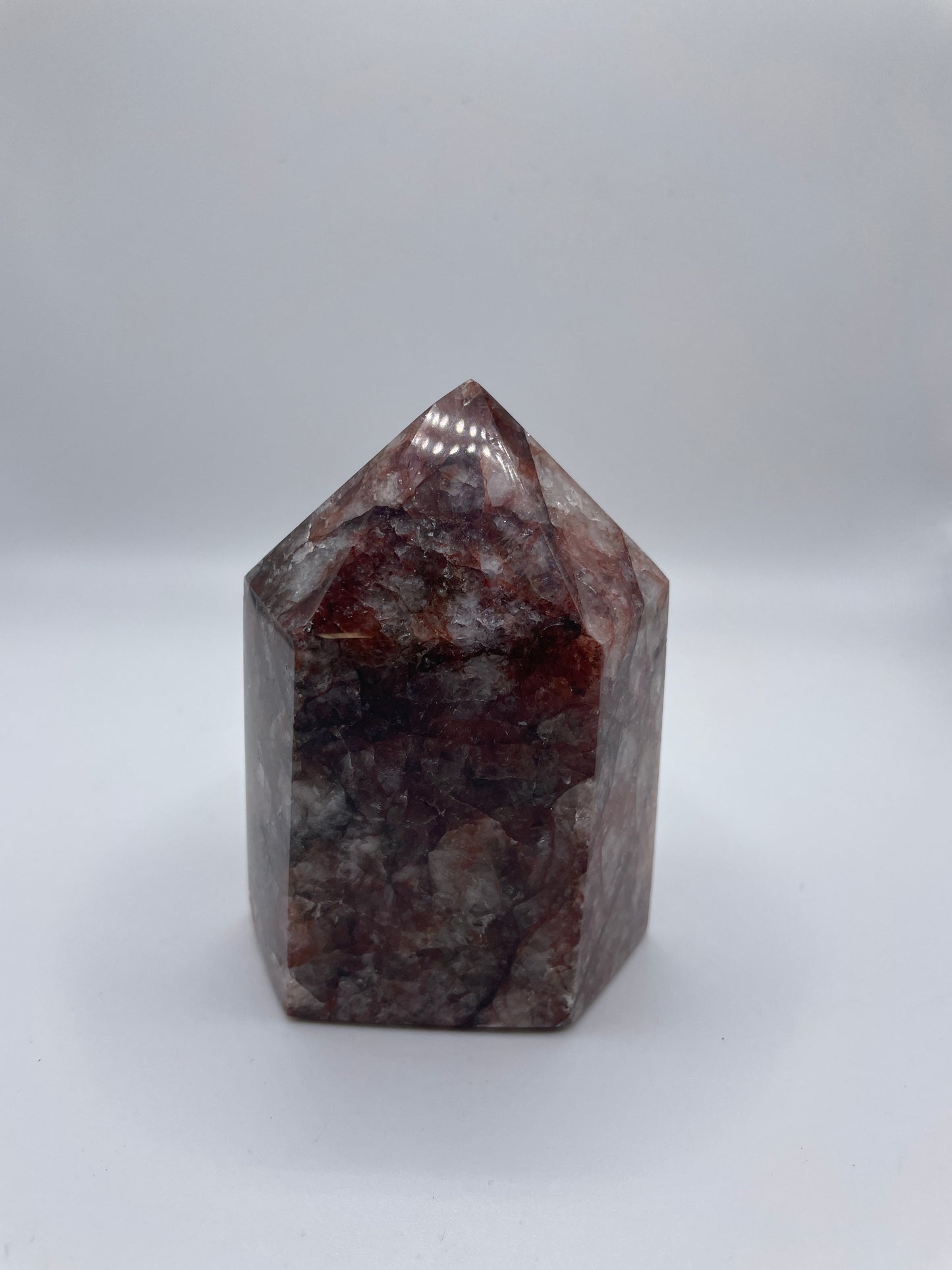 Hematoid Quartz Point 114