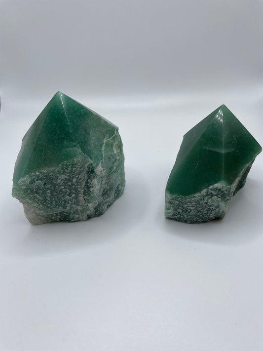 Green Quartz Rough Point