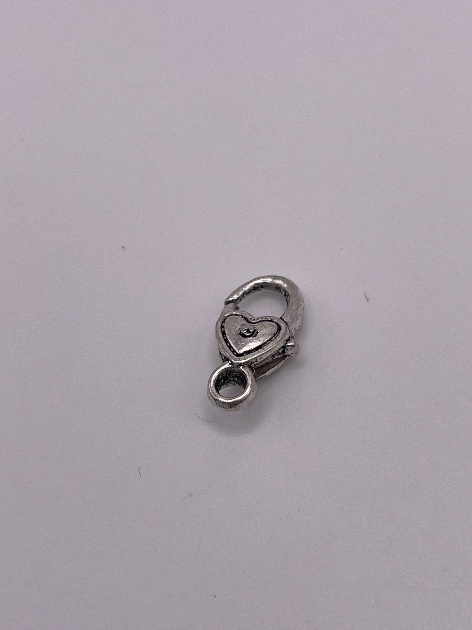 Pewter Heart Clasp