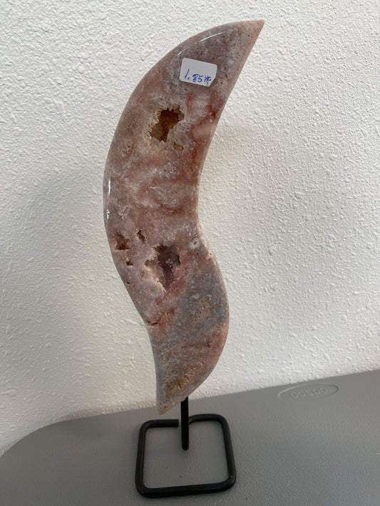 Pink Amethyst Double Point on Stand 16”
