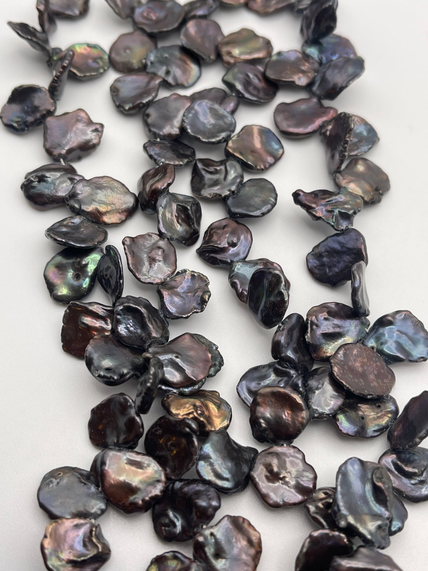 9-12mm Black Keshi Pearl