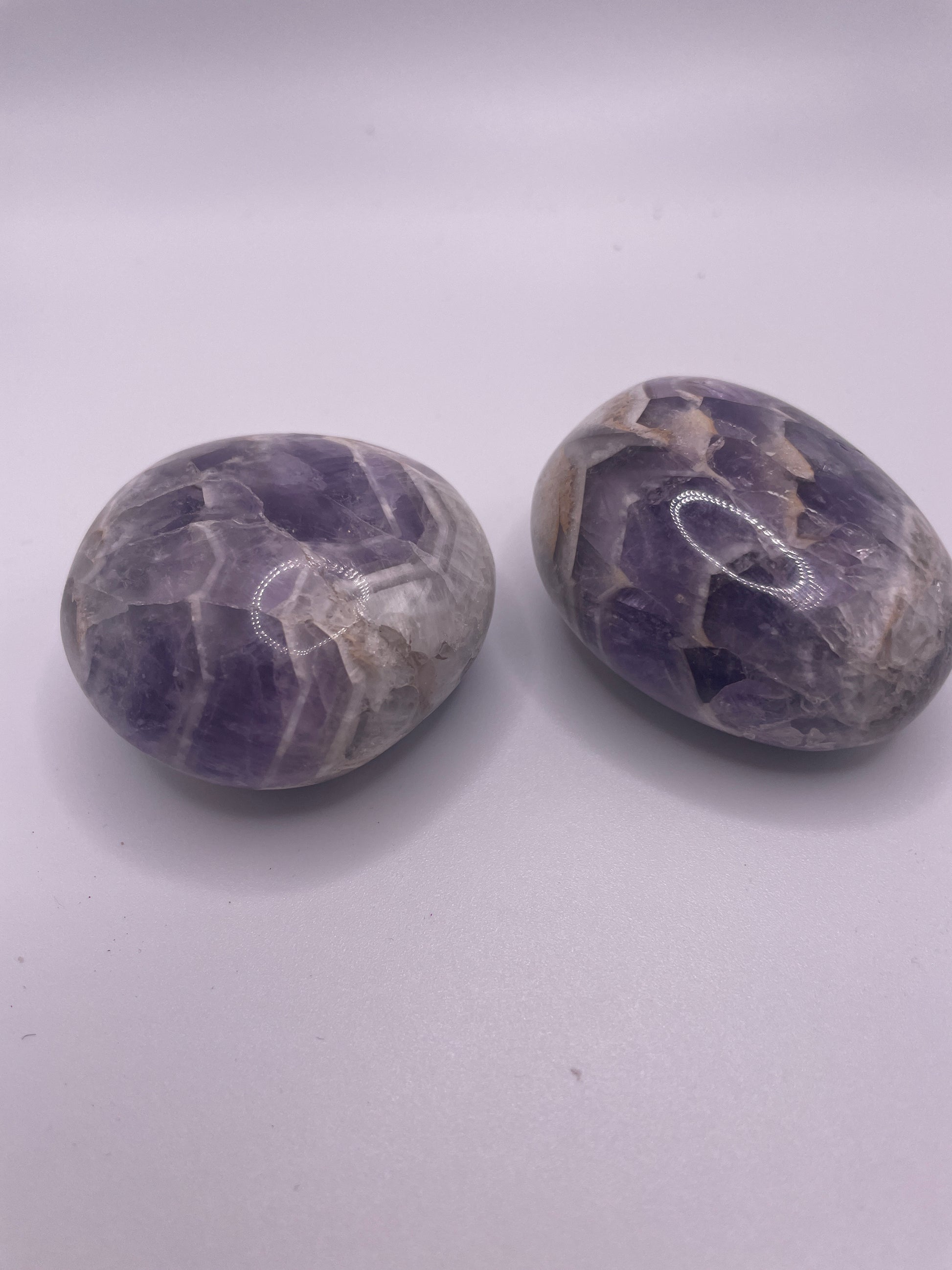Amethyst Tumbled Palm Stone