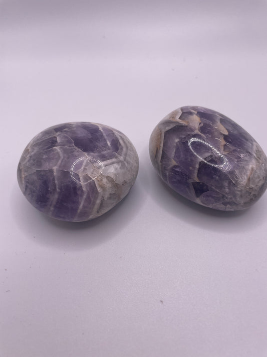 Amethyst Tumbled Palm Stone