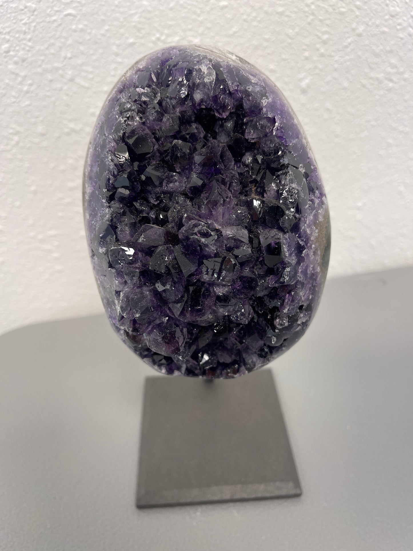 Amethyst Geode on Stand 9”
