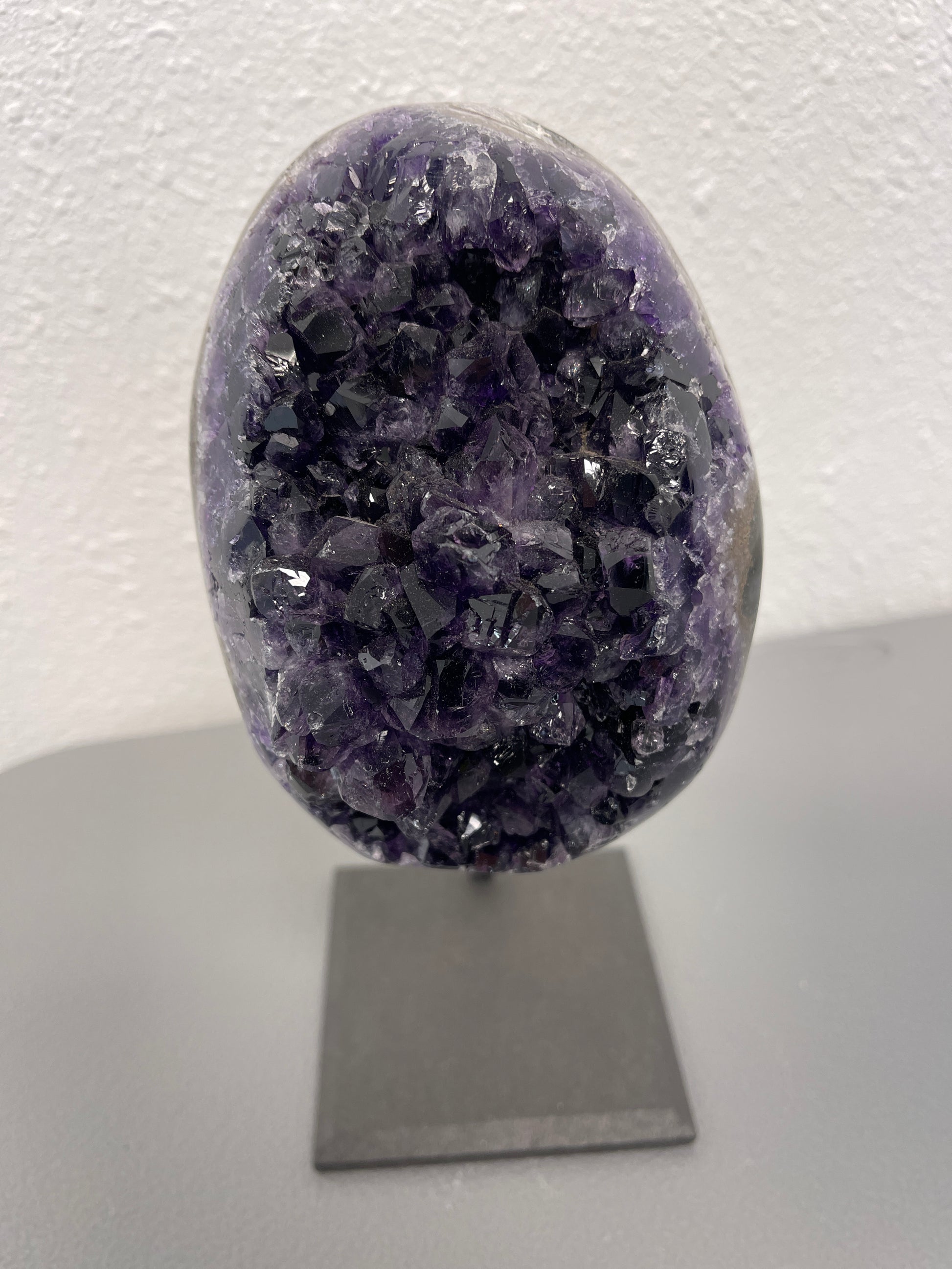 Amethyst Geode on Stand 9”
