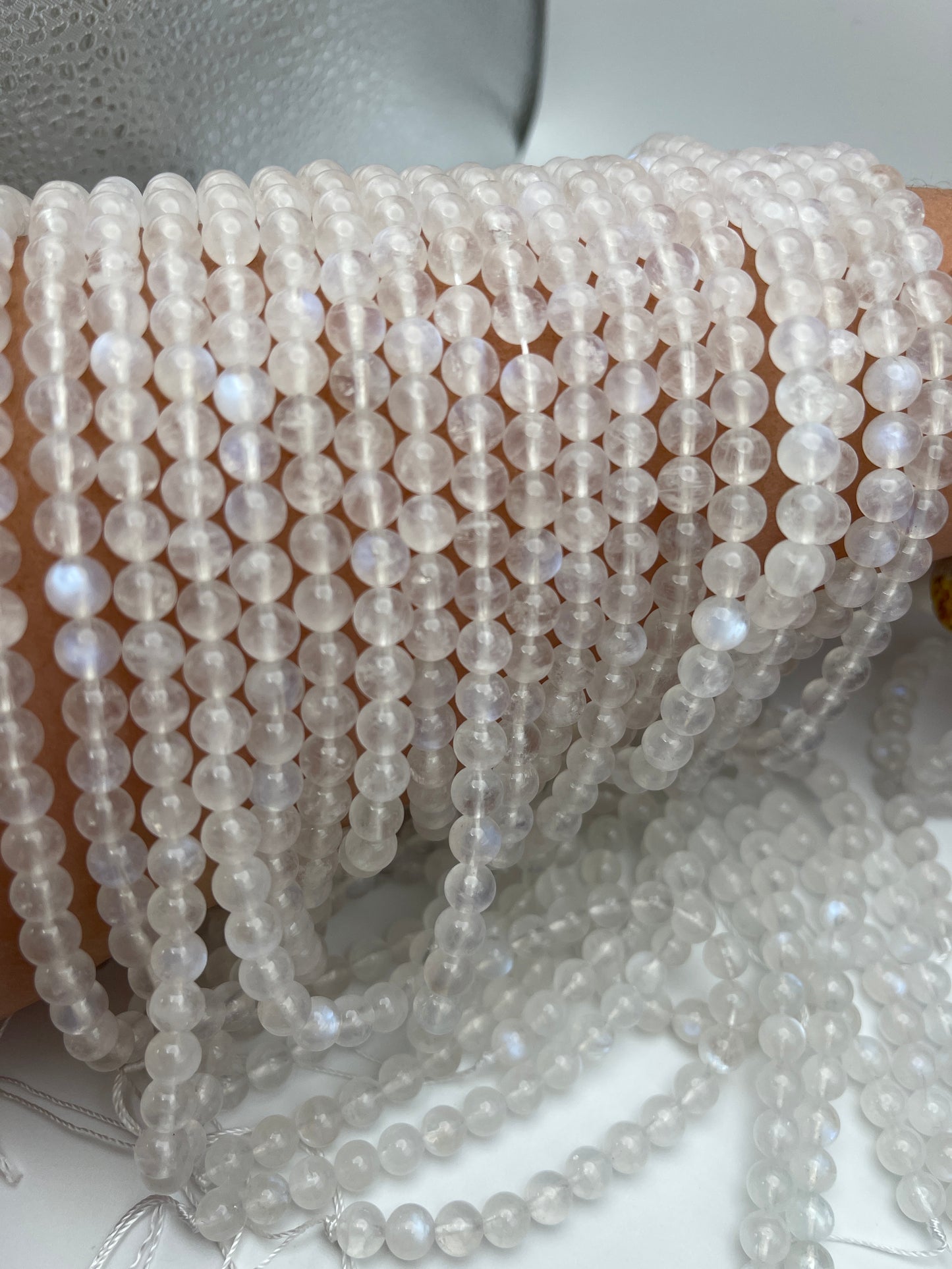 6mm Moonstone AAA Round Smooth