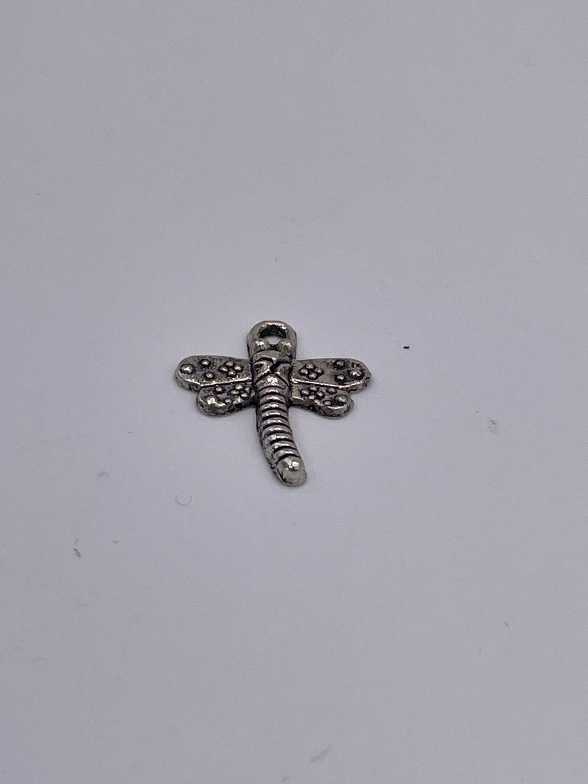 Pewter Dragonfly Charm .95