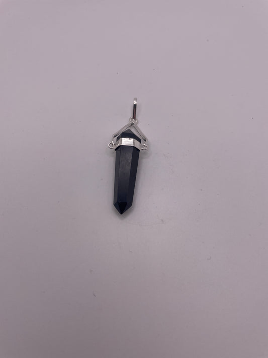 Black Obsidian Point Pendant