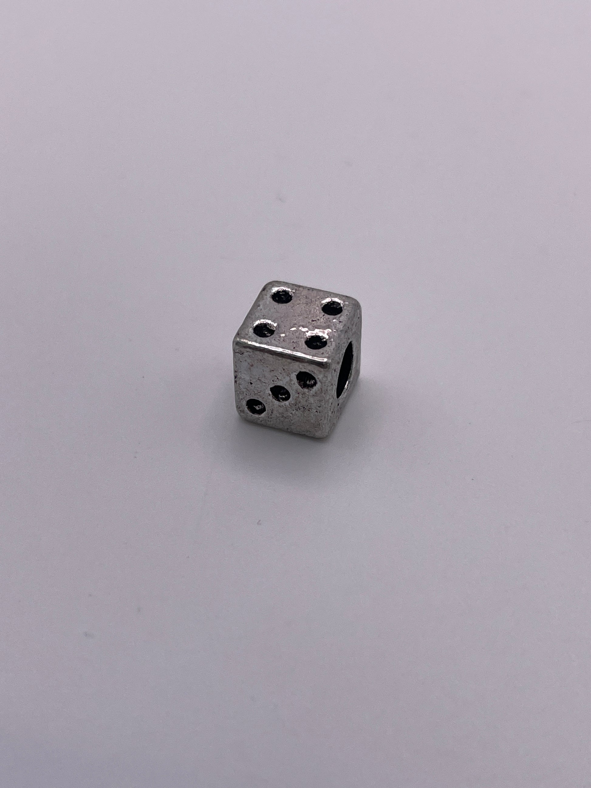 Pewter Dice Beads 1.20