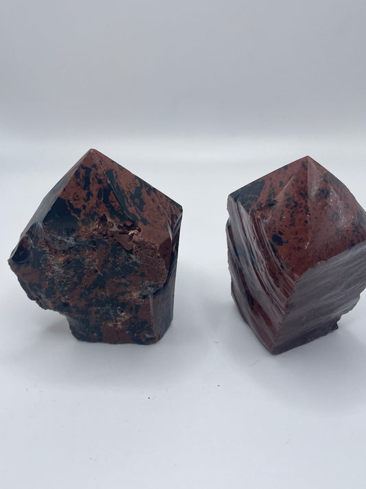 Mahogany Obsidian Rough Point